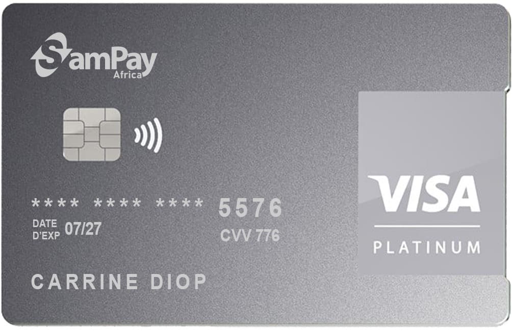 Carte SamPay Silver visa