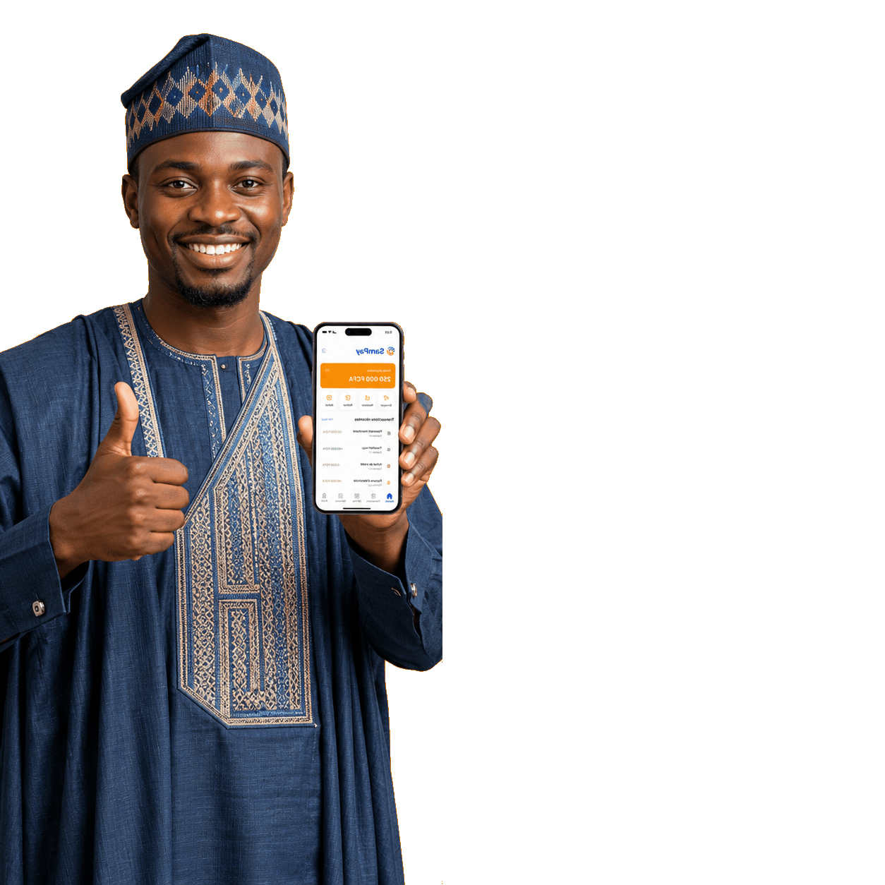 Présentation de l'application mobile SamPay